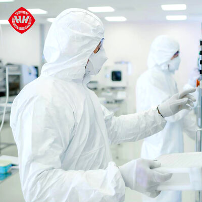 Groothandel TYPE 5/6 Medische overhemden PPE Wegwerp chemische overhemden Beschermingsoverhemden Microporeuze overhemden Hubei Haixin