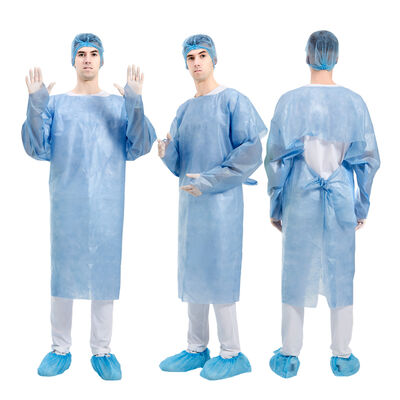 Bon prix Vêtements chirurgicaux en gros Vêtements hospitaliers Asptiques Vêtements chirurgicaux Hubei Haixin Vêtements médicaux jetables Fournisseur en ligne