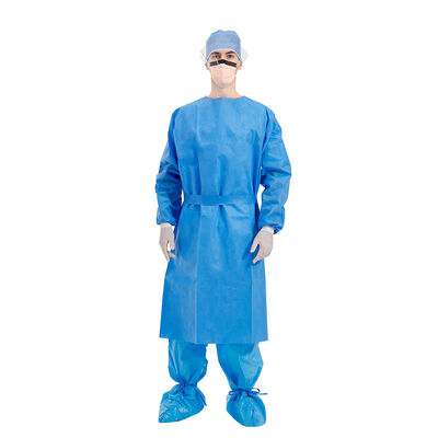 Good price Wholesale Surgical Isolation Gown Sterile Sms Disposable Surgical Gown Surgical Gowns Fabric Meidical Suppliers Hubei Haixin online
