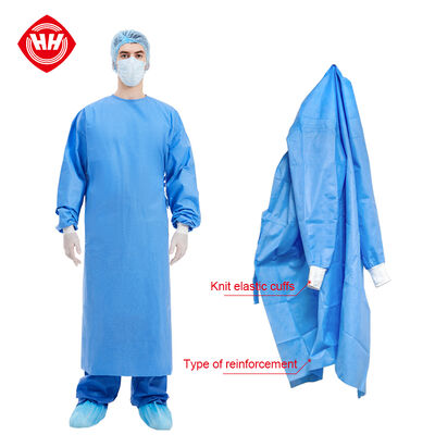 Good price Breathable Fabric Surgical Gown Suitable Surgical Procedures Can Print As Your Design Custom Medical Protective Clothing online