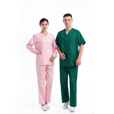 Guter Preis Wiederverwendbare Scrubs Uniformen Sets Wiederverwendbare Scrub Anzug Stil Arzt Krankenschwester Scrub Anzug Sets Medizinische Krankenhausuniform Online