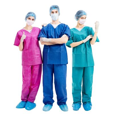 良い値段 Hotsale Uniformes De Hospital Wholesale カスタム 医者のスクロービングスーツ クリニカル ノンウェブン 病院ユニフォーム オンライン