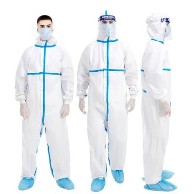 Bom preço Brinquedos de proteção geral Brinquedos médicos SMS Microporosos Filme respirável PPE Brinquedos de proteção geral Brinquedos descartáveis para homens on-line