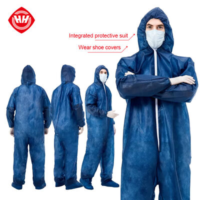 Good price HH Health Protective Clothing Overall Coverall Protect Disposable ISO 13485 online