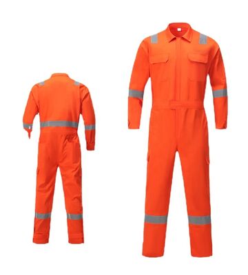 Good price Hubei Haixin Cotton Polyester Hi-vis Coverall Working Uniform Electrician Custom Coverall for Men Scrub Suits Uniforms online