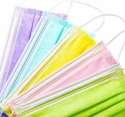 Good price Hubei Haixin Custom Logo Surgical Masks Medical Facemasks Colorful Influenza Face Mask for Adults for Epidemics Pandemics online