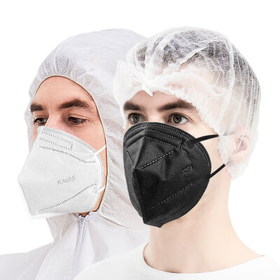 Bon prix Masques de chirurgie contre la grippe de haute qualité à 4 couches, noirs, à haute anti-aérosol, pour adultes, masques jetables KN95 HAIXIN HEALTH en ligne