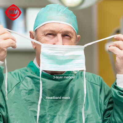 qualità Maschera monouso in tessuto non tessuto copertura facciale protettiva per uso quotidiano confortevole respirabile e adatto a ambienti medici e industriali fabbrica