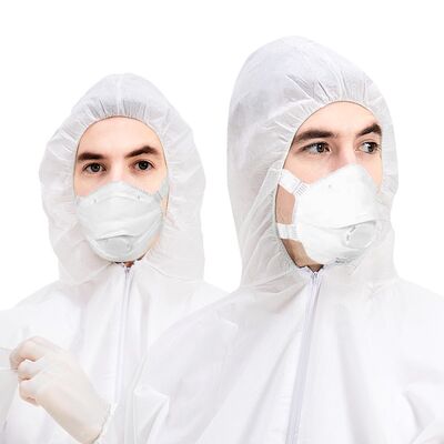 Buen precio Hubei Haixin FFP3 Respirador de válvulas de venta al por mayor Máscara médica desechable Respirable Con forma de patito de factura Proveedor de máscara facial con corbata en la oreja en línea