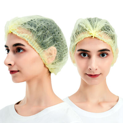 Goede prijs Hubei Haixin Softness Nonwoven Cap in Double Elastic Nurse Caps Flexible Goedkope Prijs Machine Made Round Hat Factory Direct Sales online