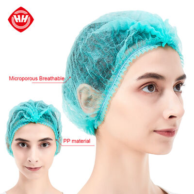 Bon prix Hubei Haixin Prix Tape à usage unique en PP Tape de couverture de tête filet de cheveux vêtements de travail chirurgicaux de protection contre la poussière 18 