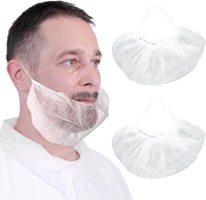 Buen precio Protector de barba cómodo blanco elástico 18 