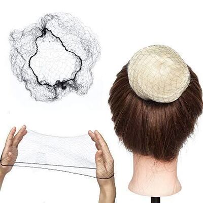 Bon prix Réseau de cheveux à mailles en nylon jetable Hubei Haixin Invisible Soft Honeycomb Cap de filet de cheveux en nylon pour l'emballage Perruques Boucles de cheveux queues de cheval en ligne