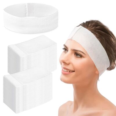 Bon prix Bandelettes faciales jetables de spa étirement bandelettes faciales non tissées soins de la peau bandelettes capillaires douces avec fermeture pratique salons de femmes en ligne