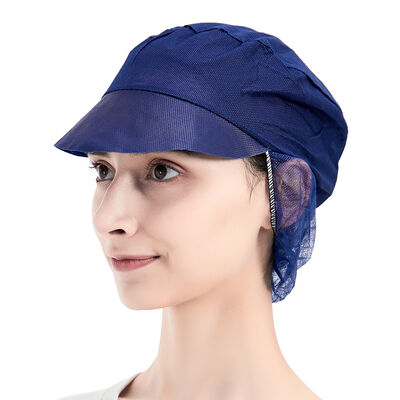 Goede prijs Hubei Haixin Wegwerp Hoofddoek Voor Werknemers Uit Voedingsmiddelen Fabriek Warm VerkopenPP SMS Werker Haar Net Snood Hoofddoek Mesh Hoed online