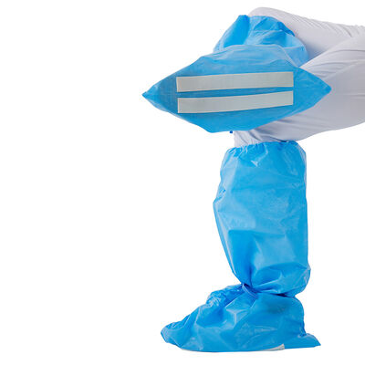 Goede prijs Haixin Foam Anti-slip medische schoenen cover Clean Room Wegwerp lange laarzen Isolatie schoenen covers beschermende laarzen cover online