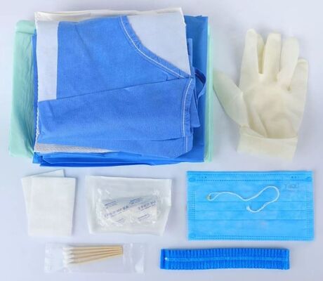 Buon prezzo Produttore Consumabili medici ospedalieri Dispositivi Kit chirurgico sterile Curtain chirurgica rinforzata in linea