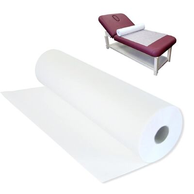 Bom preço Capa de cama de massagem descartável Folhas descartáveis não tecidas por rolo Folha de papel de mesa impermeável on-line