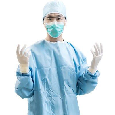 Buon prezzo Hubei Haixin TG011 impermeabile abito chirurgico sterile ad alte prestazioni all'ingrosso SMMS medico operativo abiti isolanti usa e getta in linea