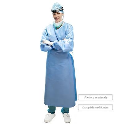 Bom preço Vestido cirúrgico BVB Nível 4 com proteção AAMI Nível 4, tecido de barreira viral respirável e costuras seladas por calor on-line