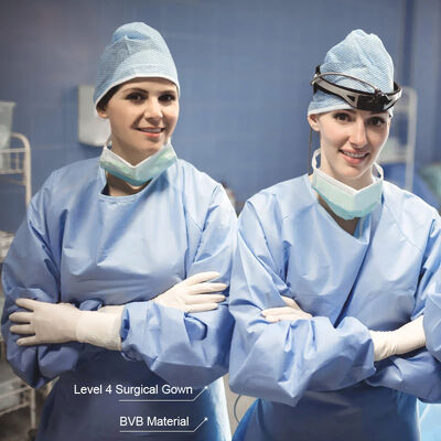 Bom preço Alta qualidade BVB Nível 4 Vestidos cirúrgicos Vestidos cirúrgicos assépticos Hospital por atacado Hubei Haixin SMS descartáveis Sapatos de laboratório a granel on-line