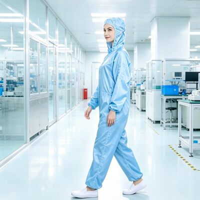 Buen precio Sapatillas de trabajo ESD resistentes a la corrosión con ropa de trabajo antiestática transpirable para una alta visibilidad en ambientes de salas limpias en línea